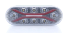 DOT compliant back-up light with Light Guide™ supplemental tail light function; PL-3 connection