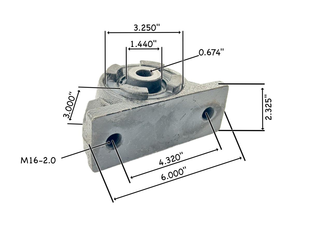 M17531 - Cabin Mount Bushing Mack