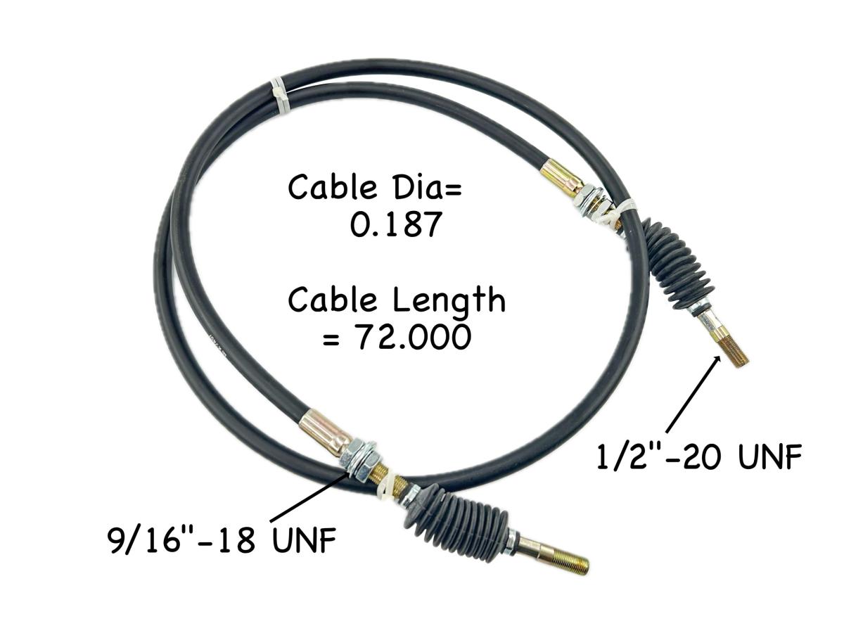 HLK2457 - Clutch Cable Mack