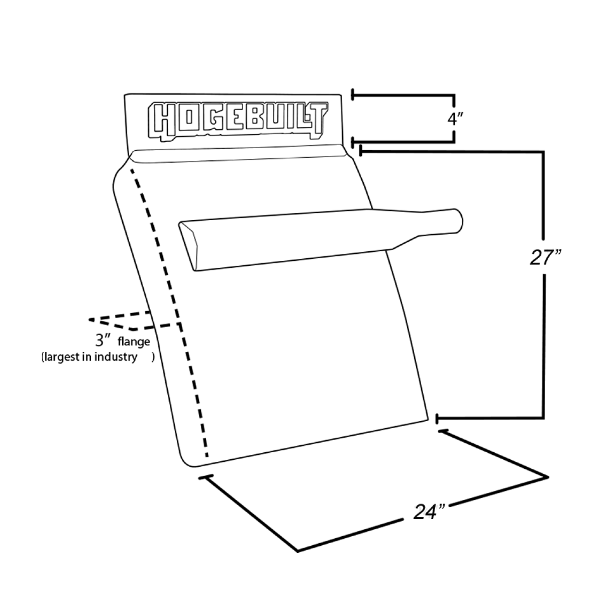 Triangle Arm Quarter Fender M127