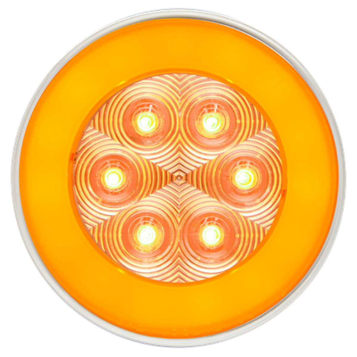 Clear lens yellow parking/rear turn signal, PL-3 connection