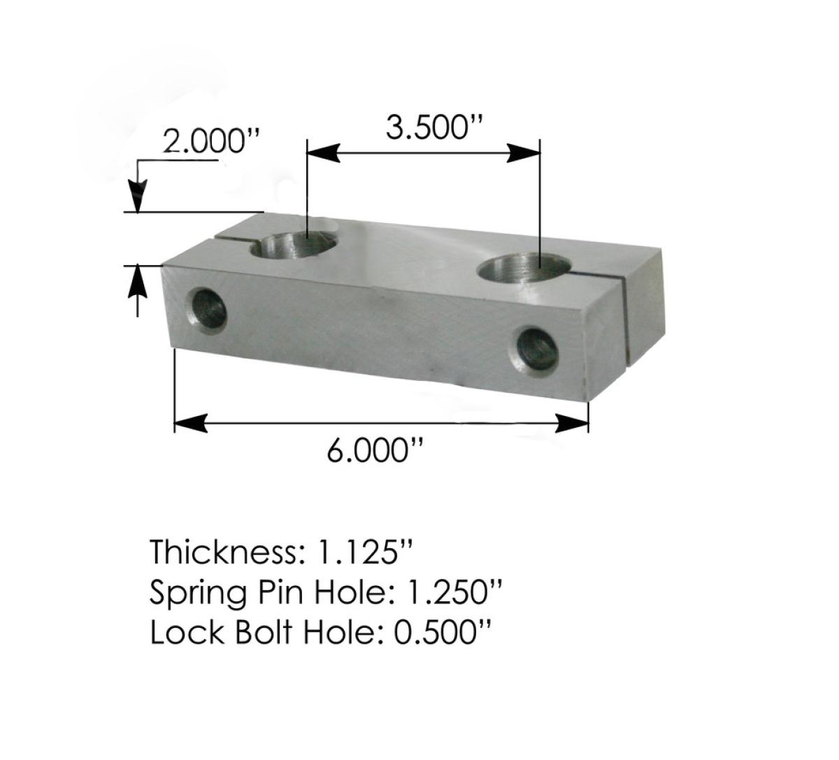 Automann M1500 Side Bar / Shackle