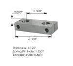 Automann M1500 Side Bar / Shackle