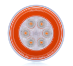 Clear lens yellow parking/rear turn signal, PL-3 connection