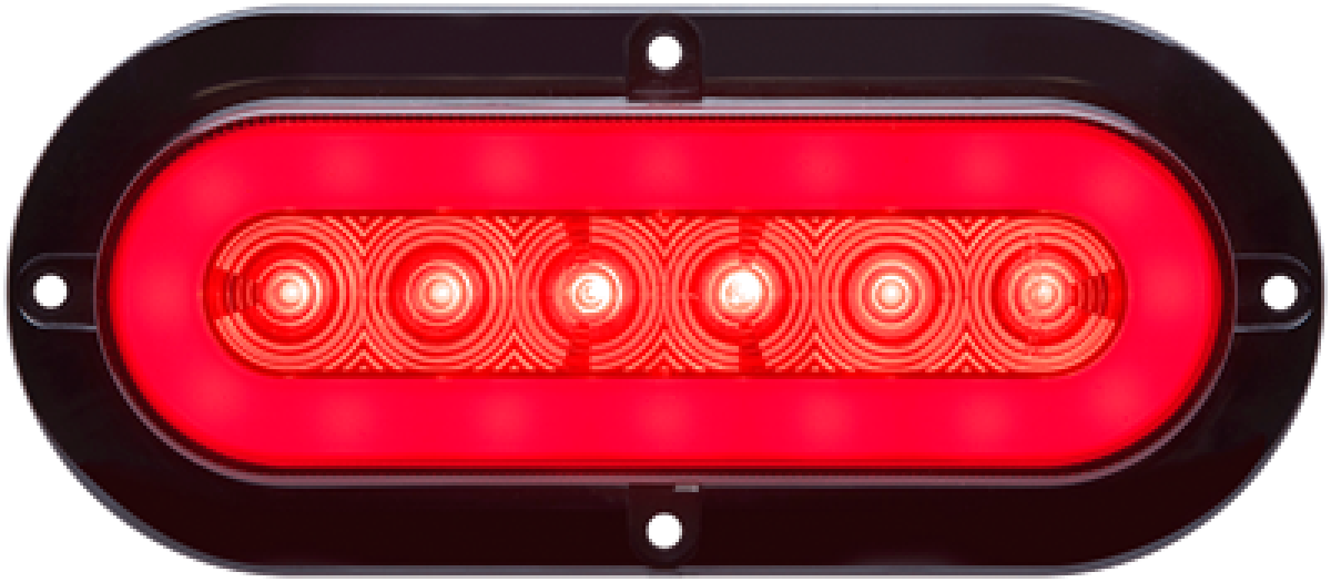 Red stop/turn/tail light, hard wired