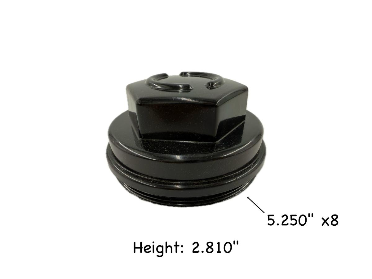 Automann 180.10637 Steer Axle Wheel Hub Cap