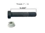 Dayton 334‑345 – Axle Torque Rod Bolt Assembly