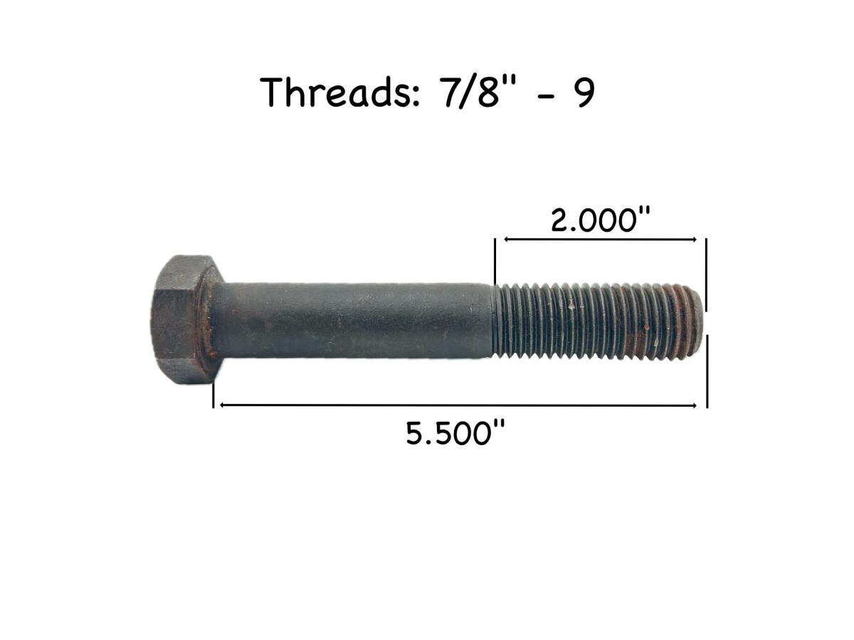 334-244 Cap Screw 7/8in X 5-1/2in GR5