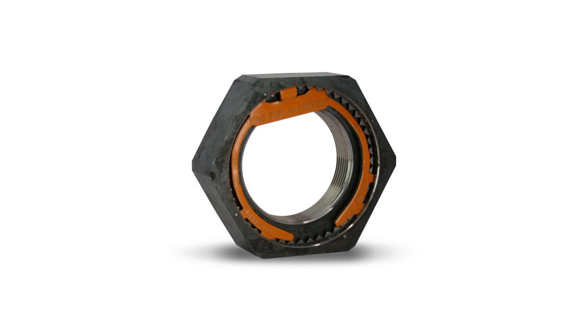 Stemco 448‑4864 Pro‑Torq® Spindle Nut – 2″‑12 TPI (Mack Steer Axle)