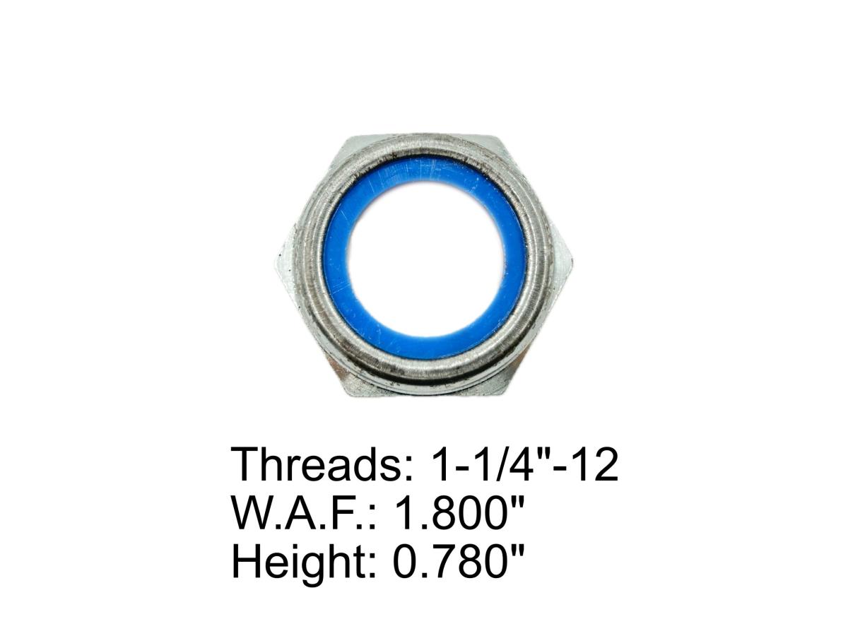 334-192 Elastic Stop Nut 1-1/4in-12