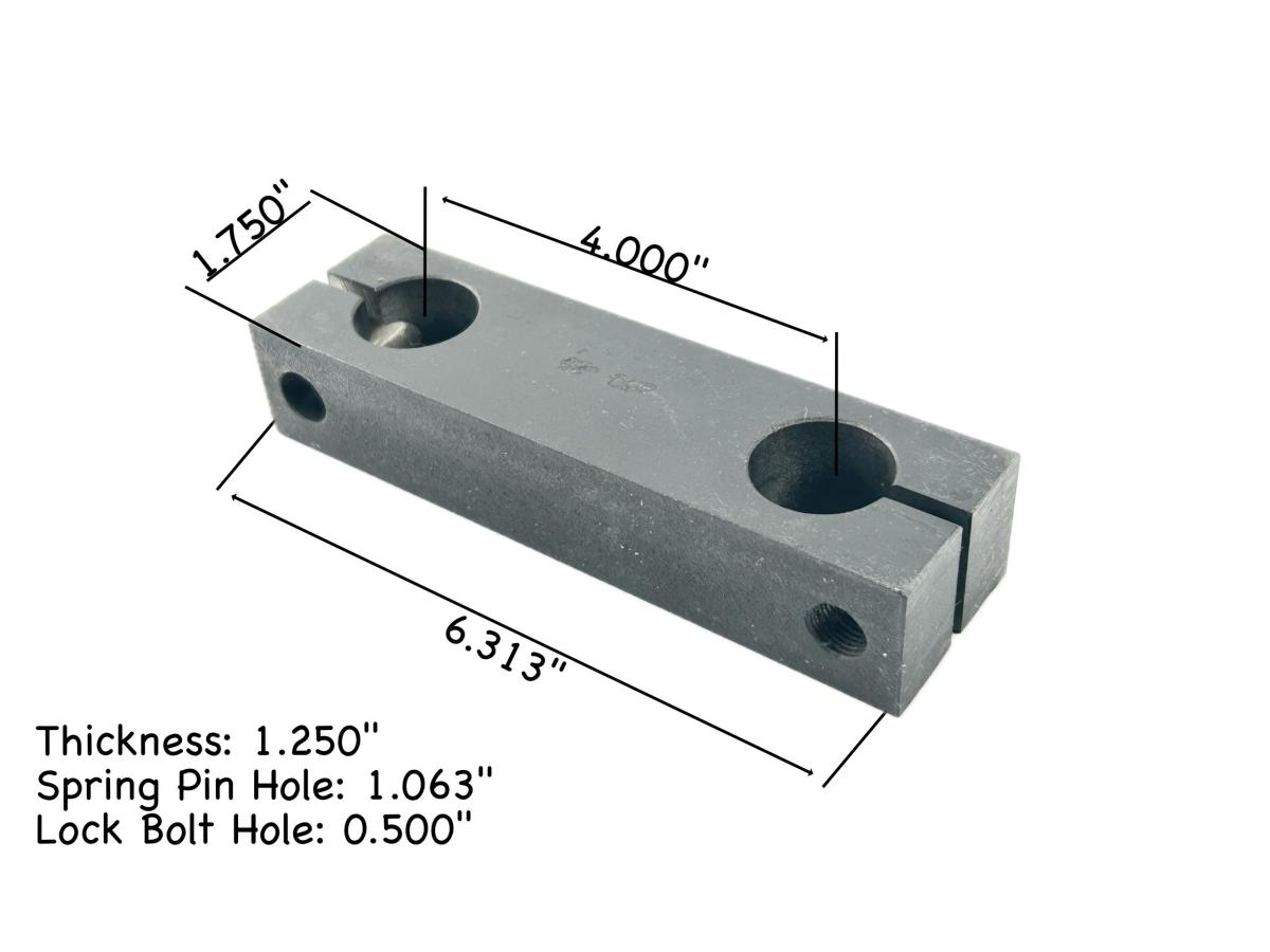 Dayton Parts 330-339 Side Bar for Kenworth – Heavy Duty Suspension Component