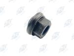 Automann M4214 Metric Sleeved Flange Nut - M22x1.5, 33mm Hex, 6mm Sleeve