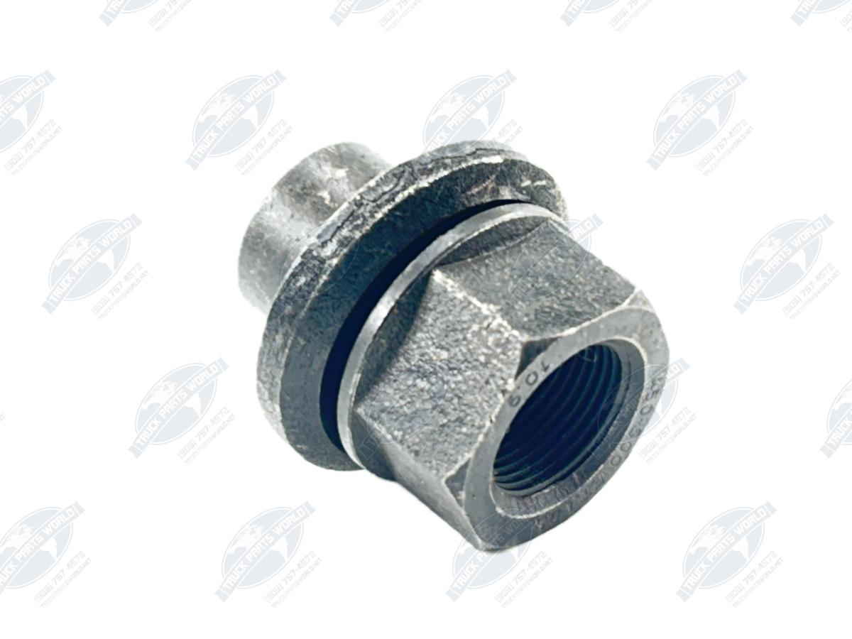 Automann M4215 Sleeved Flange Nut - M22x1.5, 19mm Sleeve