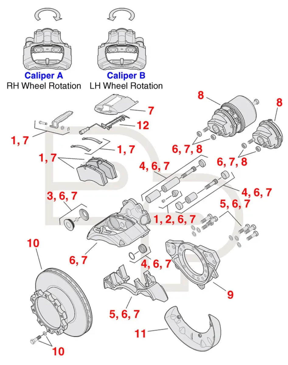 Air Disc - Guide Pin Kit ADB22X