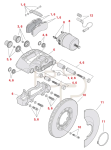 Air Disc - Guide Pin Kit ADB22X