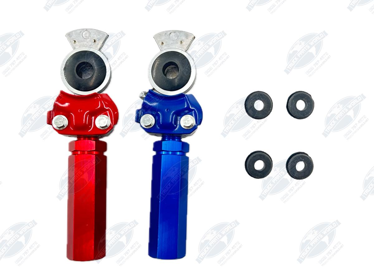 Kogler Goliath Steel 12ft Power Line Bundle - Heavy Duty Air Brake Hose Assembly with Durable Fittings for Commercial Fleet Trucks Trailers and Professional Maintenance Applications