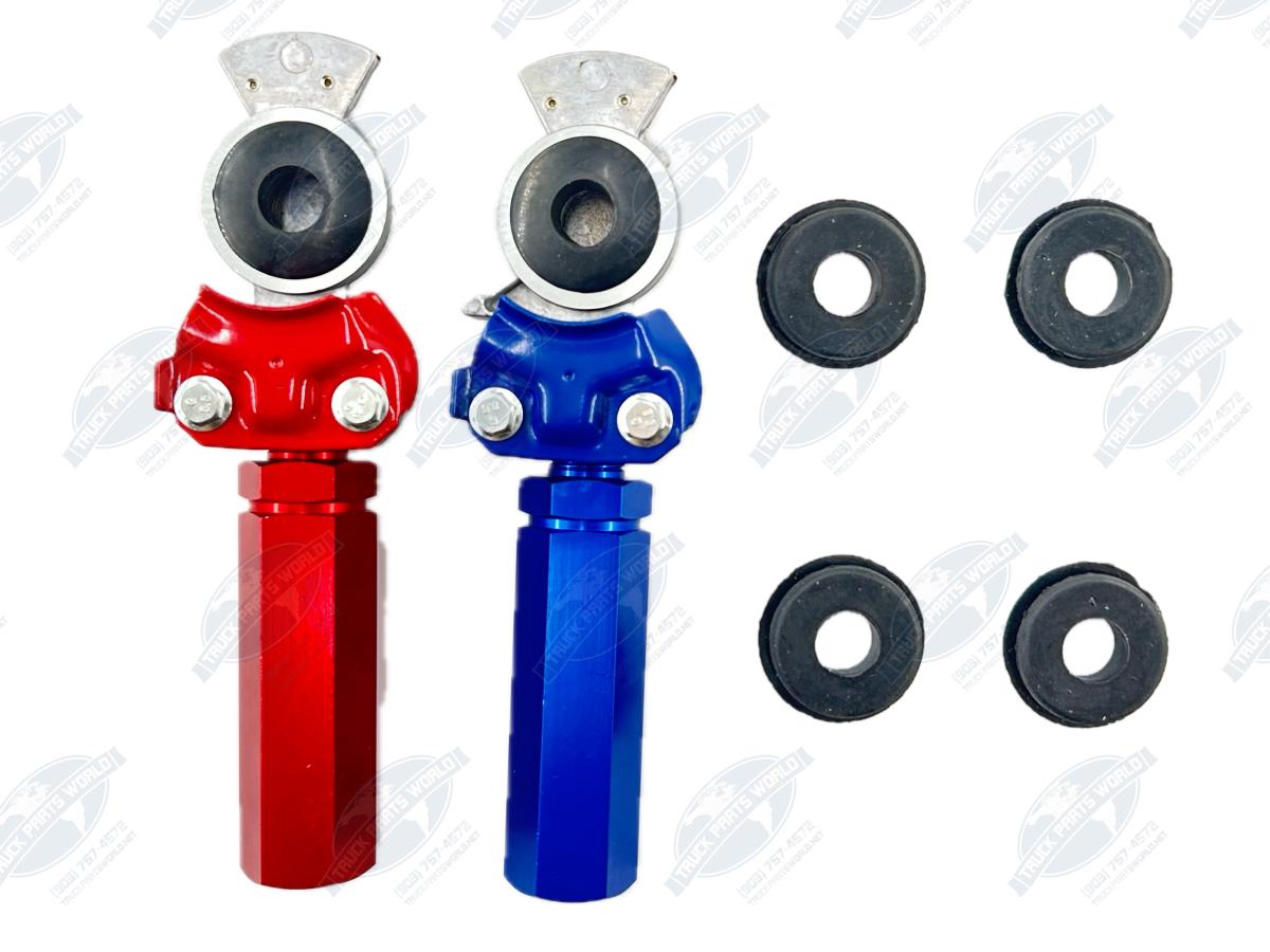 Kogler Goliath Steel 12ft Power Line Bundle - Heavy Duty Air Brake Hose Assembly with Durable Fittings for Commercial Fleet Trucks Trailers and Professional Maintenance Applications