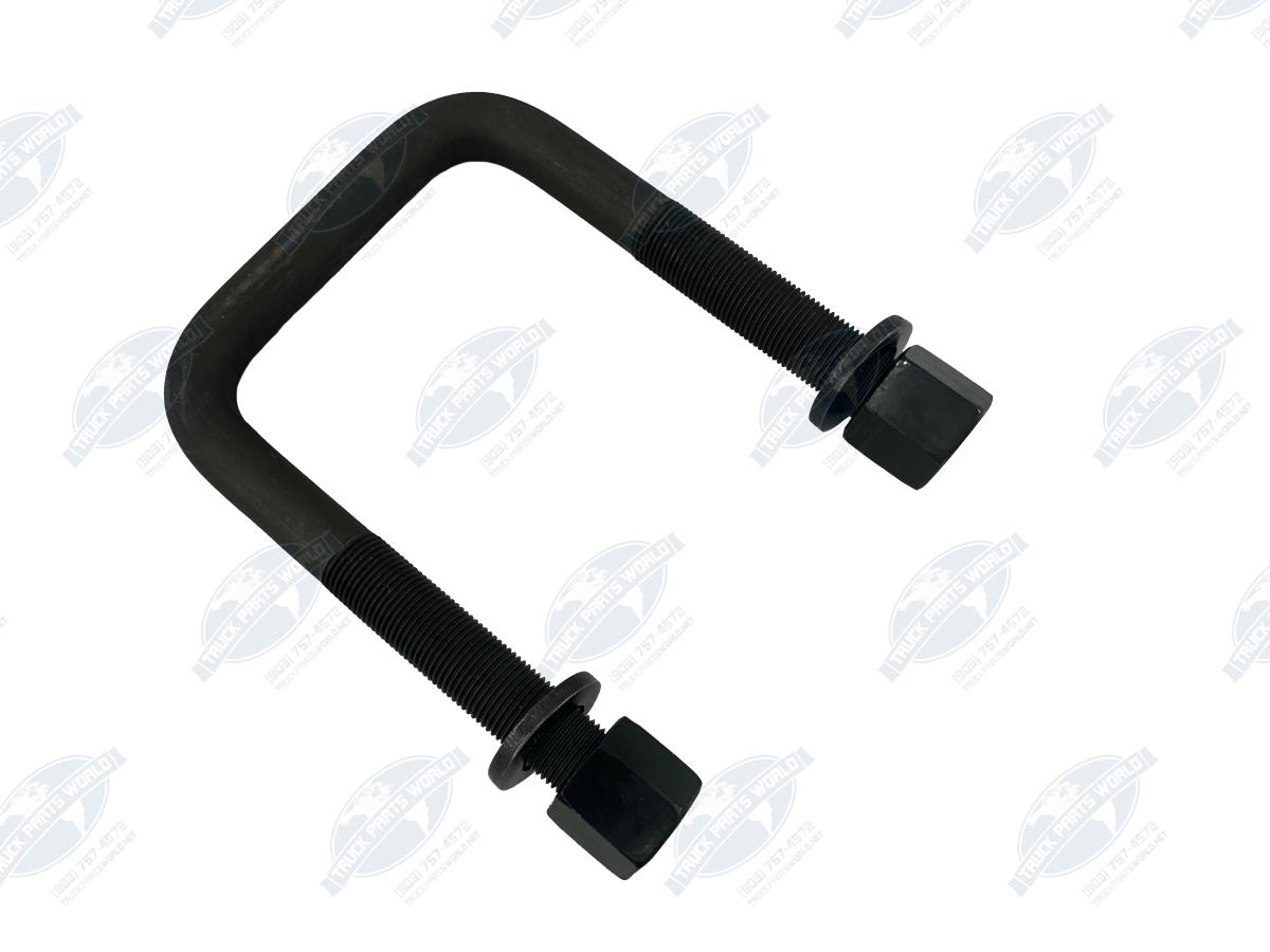 Dayton 361-161 Square U-Bolt Kit | 3/4" x 4-1/16" x 5-7/8" | Grade 8 Steel