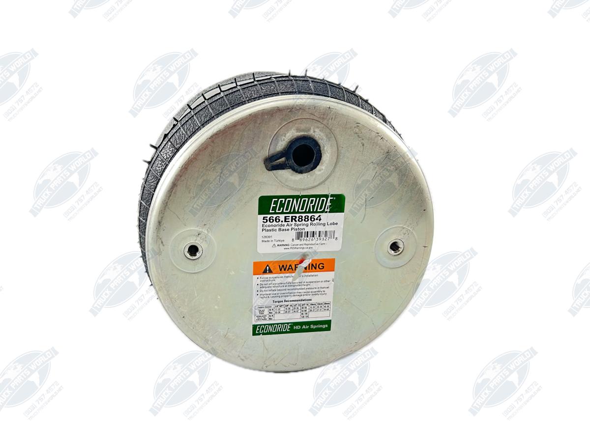 4x Air Spring Kit 566.ER8864 + 8 U-Bolts Fits Kenworth AG400 Peterbilt 8864