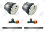 2x Air Spring 566.ER8864 Kit Fits Kenworth AG200 AG400 Peterbilt Low Air Leaf