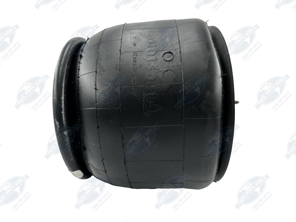 Peterbilt Air Leaf Kit: 4 Castings 03-01654 + 4 Firestone 9069 Air Bags + U-Bolt