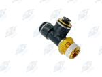 Air Fitting - PETERBILT KW G381024080804 , KV2Y13-07-37S, KV2Y130737S, G38102408