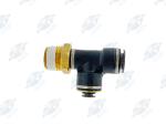 Air Fitting - PETERBILT KW G381024080804 , KV2Y13-07-37S, KV2Y130737S, G38102408