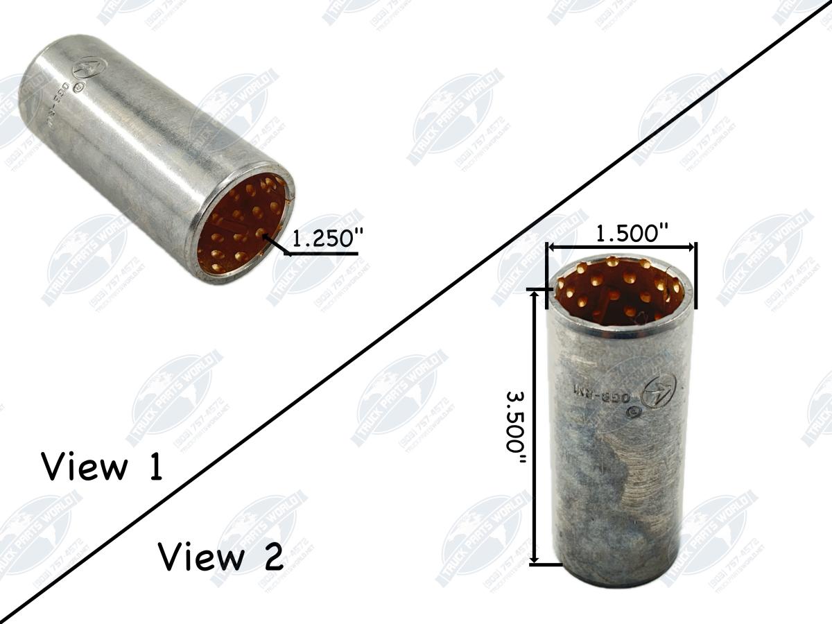 Dayton OGB-RNI Bi-Metal Spring Bushing 1-1/4" x 1-1/2" x 3-1/2" - Fits Mack & Peterbilt