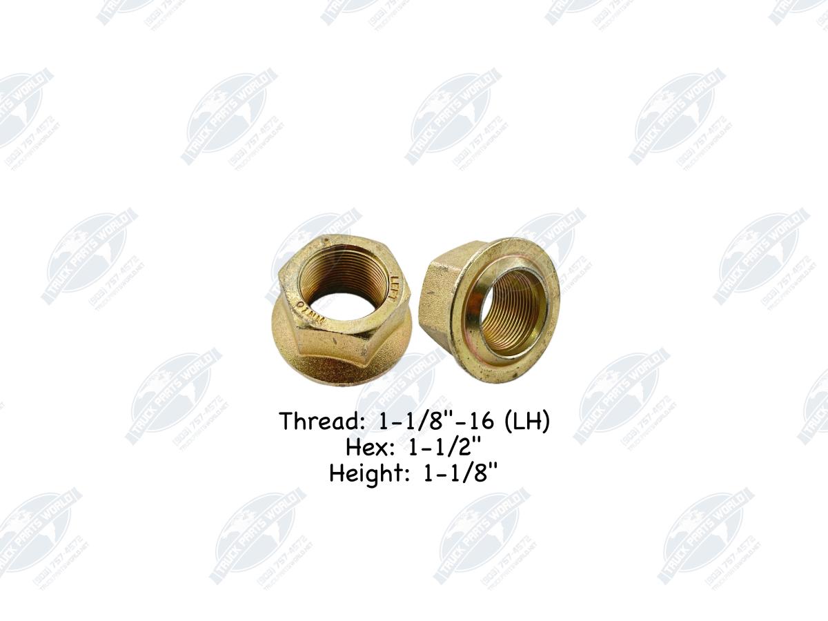 Dayton Parts 13-3016L | Flanged Cap Nut (Left Hand Thread)