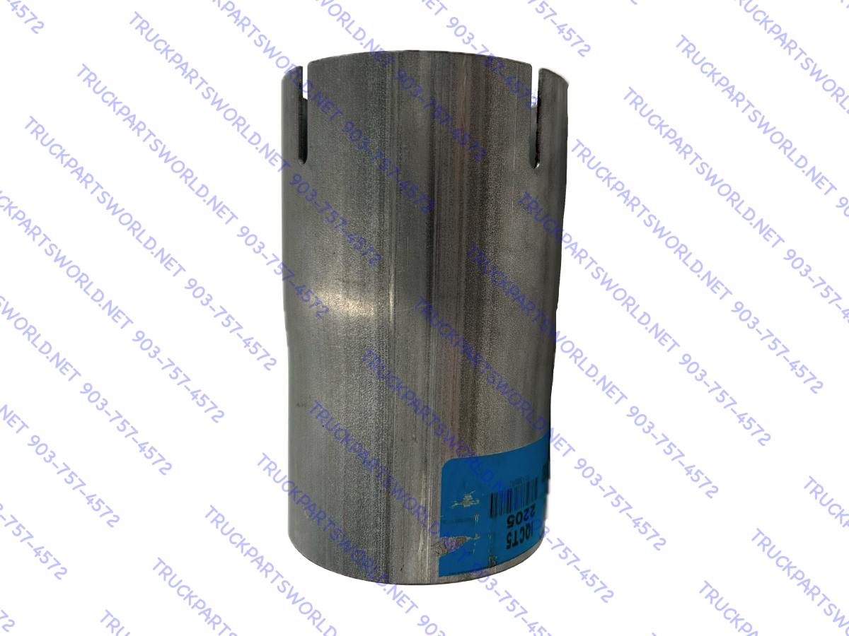 Dynaflex 3" I.D./O.D. Aluminized Exhaust Coupler | 5" OAL | Made in USA