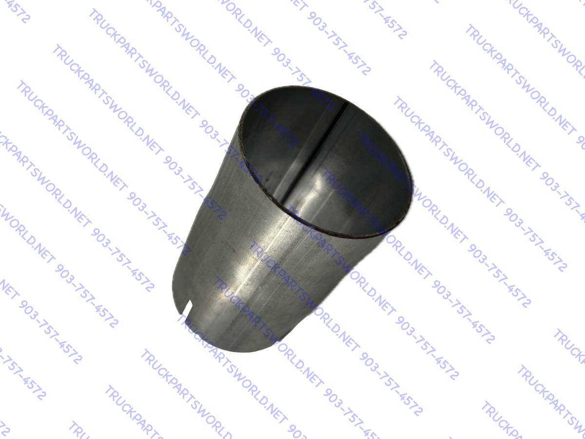 Dynaflex 3" I.D./O.D. Aluminized Exhaust Coupler | 5" OAL | Made in USA