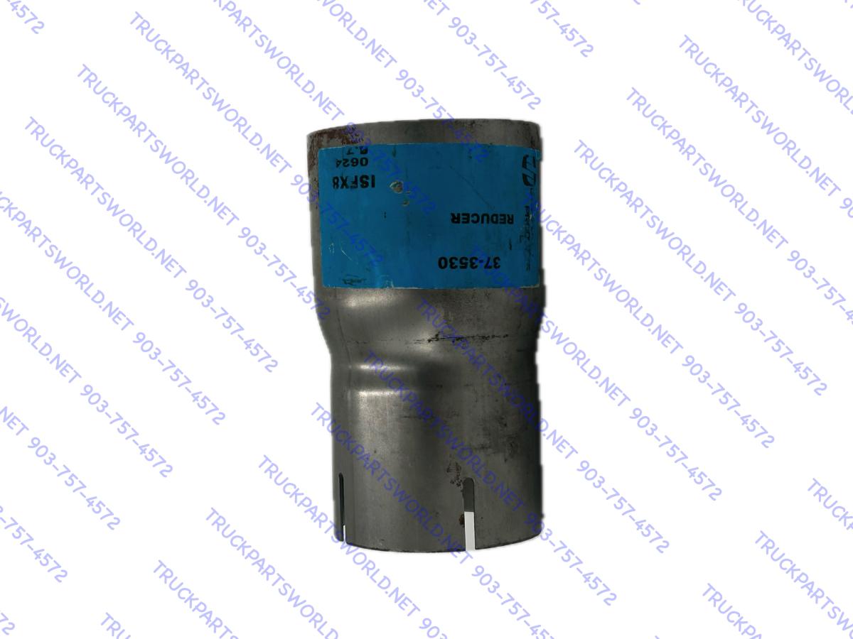 Dynaflex 3.5" to 3" Exhaust Reducer Coupler | 16GA Carbon Steel | Made in USA