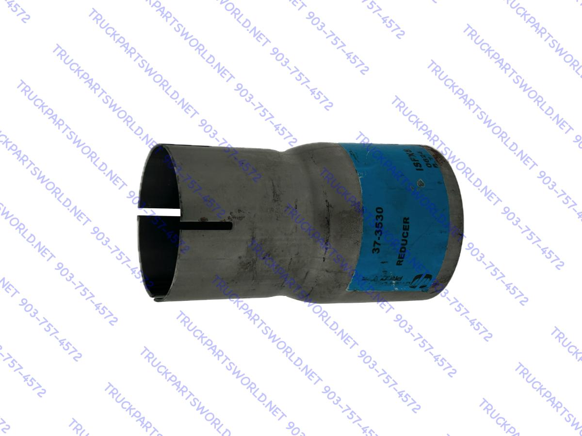 Dynaflex 3.5" to 3" Exhaust Reducer Coupler | 16GA Carbon Steel | Made in USA
