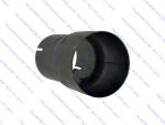 Dynaflex 3.5" to 3" Exhaust Reducer Coupler | 16GA Carbon Steel | Made in USA