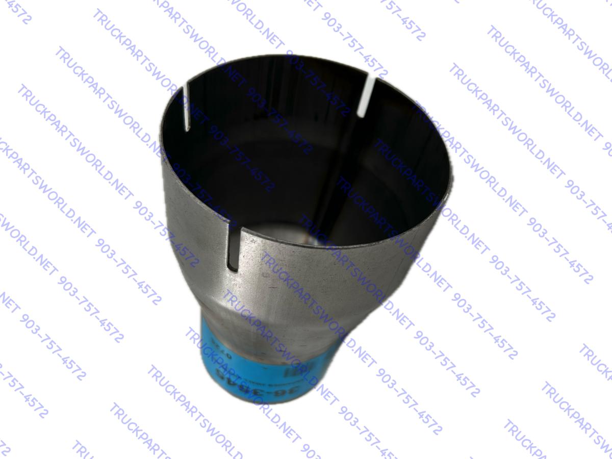 3.5"-4.5" O.D./I.D. Expander Exhaust Pipe Coupler 7" Length