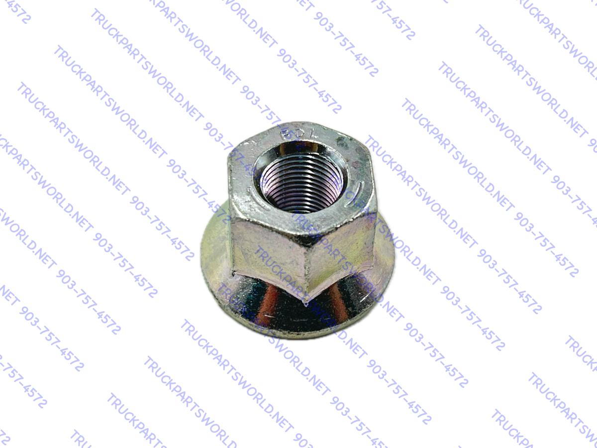 Dayton 13-3047R | 5/8-18 2-Piece Flanged Wheel Nut (Right Hand) - Zinc Clear