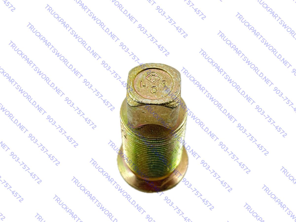 Dayton 13-3028L | 3/4-16 Inner Wheel Cap Nut (Left Hand) - Yellow Zinc