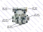 Sealco 110171 Spring Brake Control Valve | Protected Reservoir | 4-Port Delivery