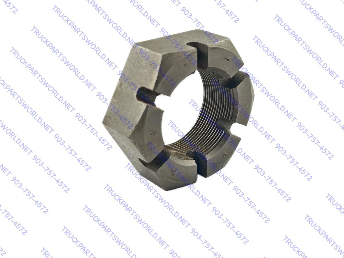 Dayton 06-348 Steer Axle Spindle Nut - 1.50"-18 Thread, Fits Ford & Spicer Tapered Spindles