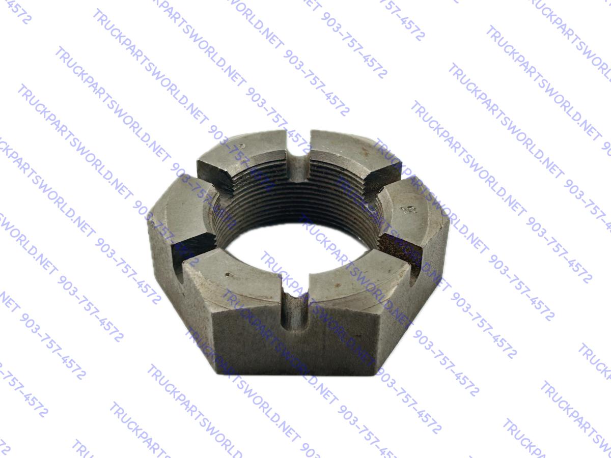 Dayton 06-348 Steer Axle Spindle Nut - 1.50"-18 Thread, Fits Ford & Spicer Tapered Spindles