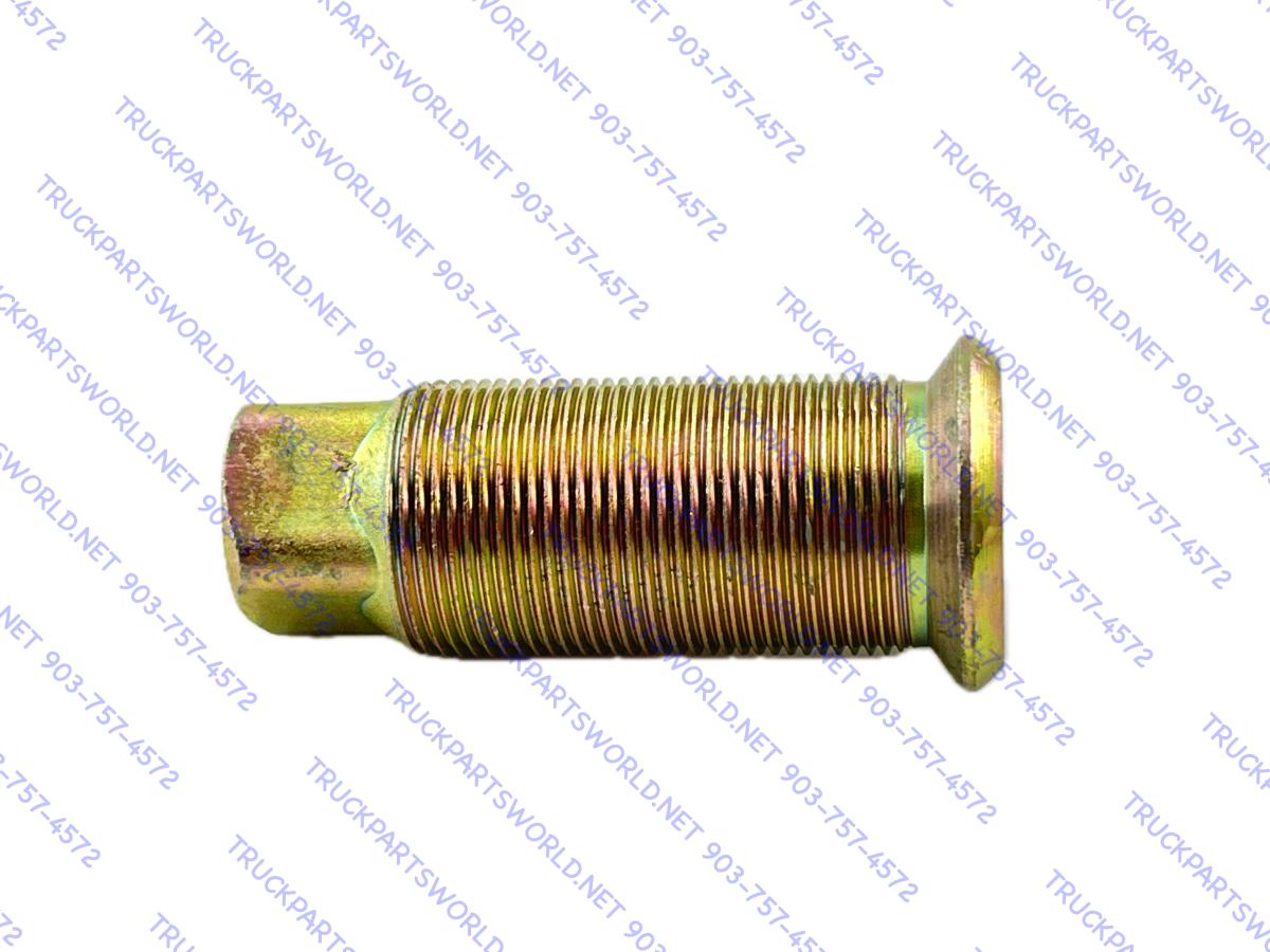 Dayton 13-3029R Wheel Lug Nut - 3/4"-16 RH Thread, 3.1" Length, Yellow Zinc Finish
