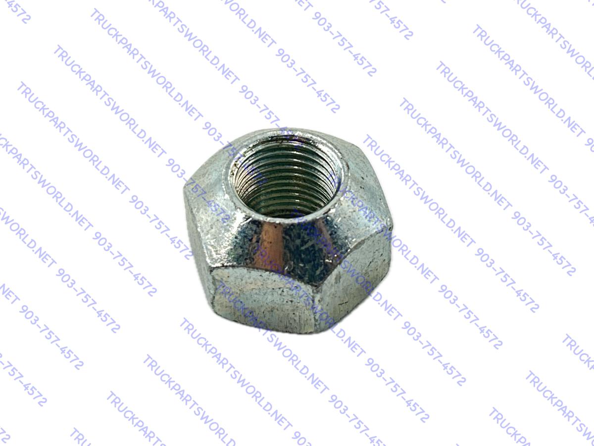 Dayton 13-3041R Wheel Lug Nut - 9/16"-18 RH, 1" Hex, 90° Conical Seat, Zinc Finish