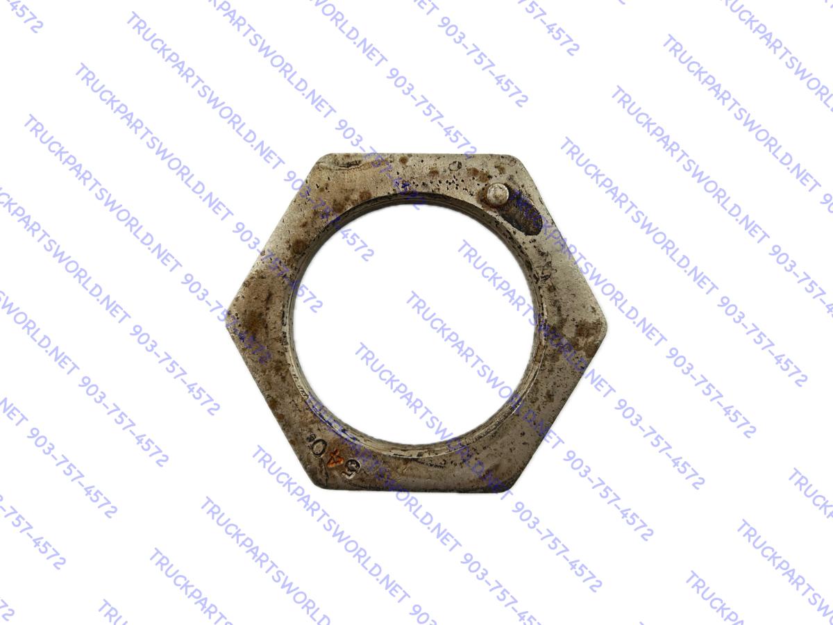 Dayton 06-403 Spindle Nut | 6-Point w/ Dowel Pin - Rockwell H Axle