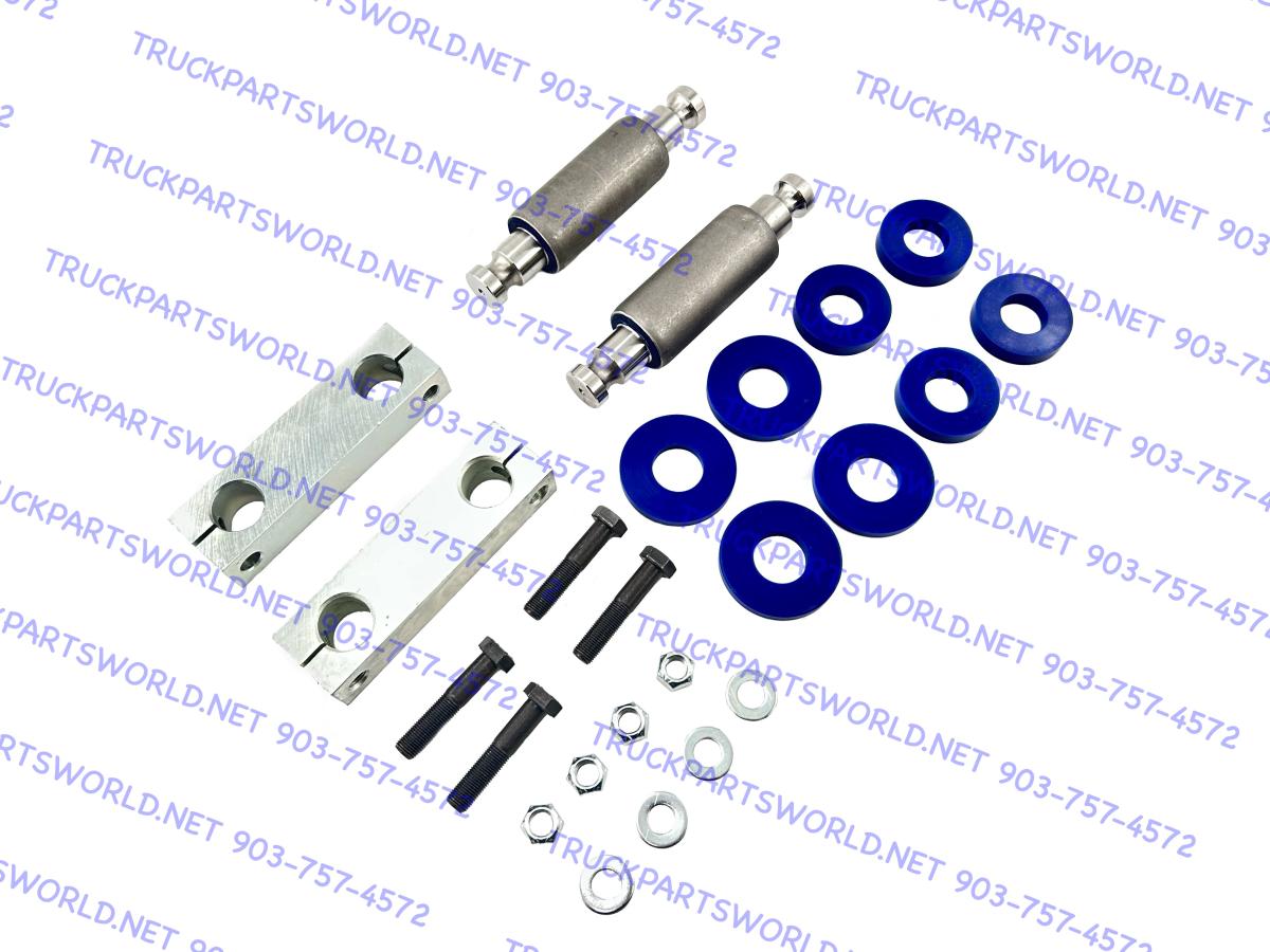 ATRO SK59-12100 Kenworth Spring Shackle Kit | 4" C-C Sidebar | Fits T600, T800, W900
