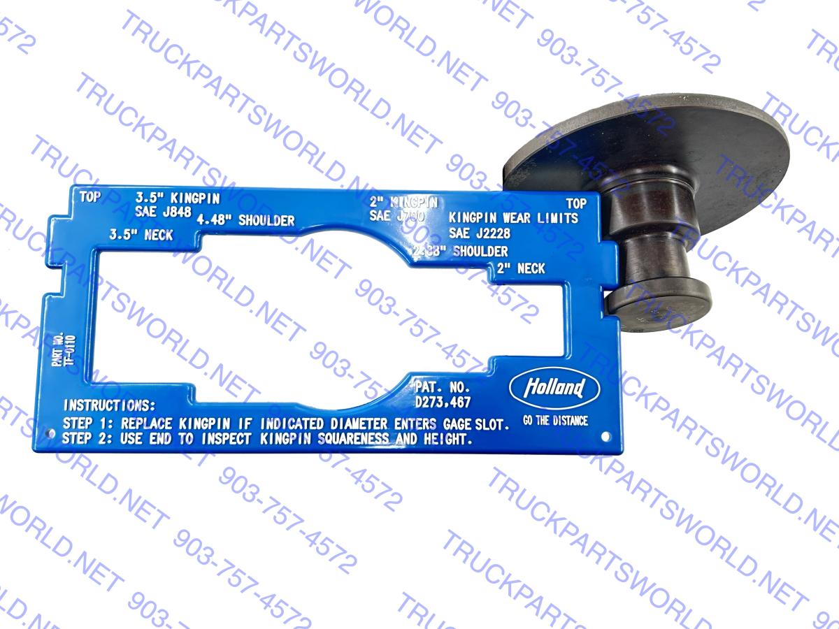 Holland TF-0110 Original Multi-Purpose Kingpin & Bolster Plate Gauge