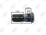Dayton 13-1604L Wheel Lug Stud - 1 1/8-16 Left Hand Thread - Grade 8