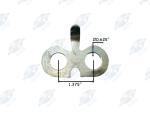 Dayton 334-360 Multi-Purpose Hitch Pin Clip PACCAR SA1414 Heavy Duty Steel