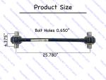 ATRO TR75-41108 Torque Arm | Peterbilt Low Mount Air Leaf