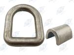 Buyers Products B50 1" Extended Forged D-Ring with Weld-On Bracket