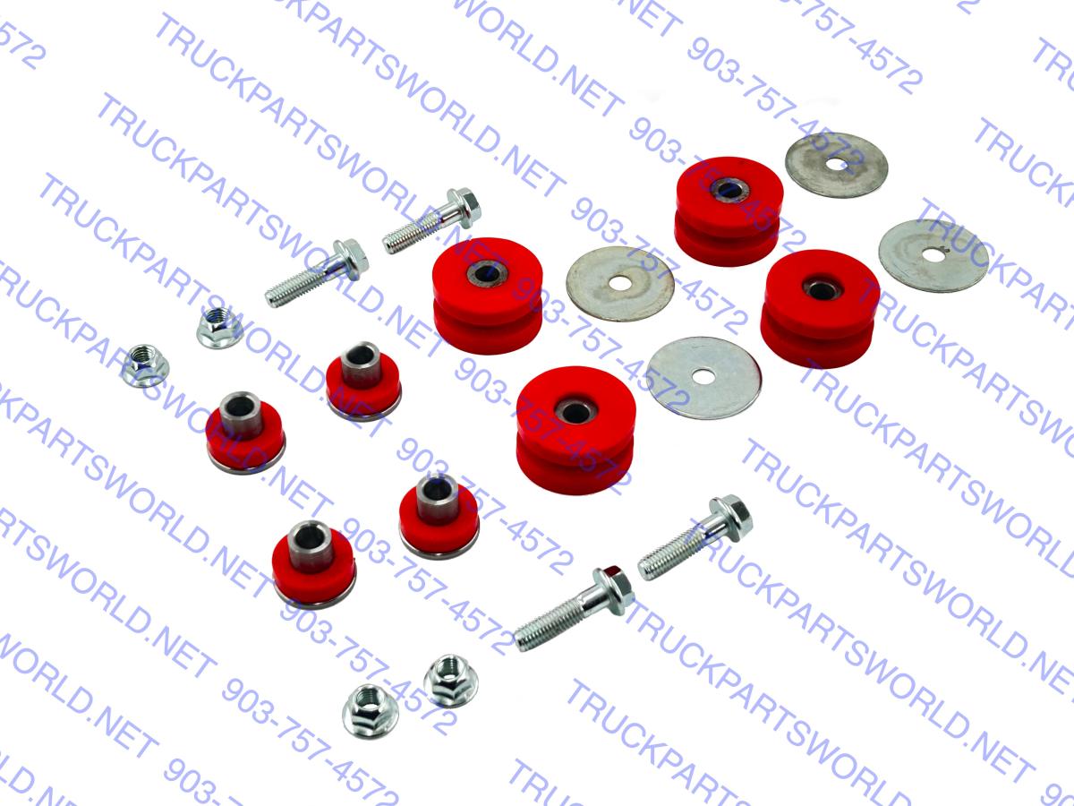 ATRO EM75-61001-HT High Temperature Underhood/Cab Mount Kit | Replaces Kenworth & Peterbilt N4751001